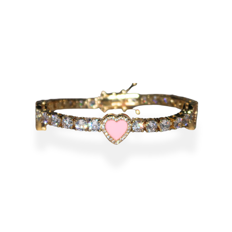 Lover Girl Tennis Bracelet
