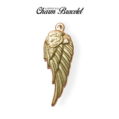 Charm Bracelet Charm - Harper Ray Gives You Wings