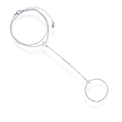Marquise Wrap Hand Chain