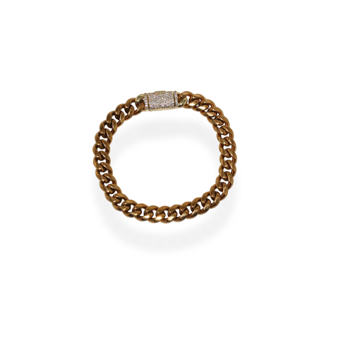 Laced Cuban Bracelet