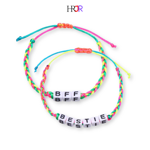 HR Junior: Braided Rainbow Bracelet