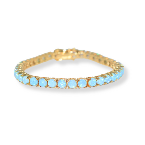 Opal Tennis Bracelet