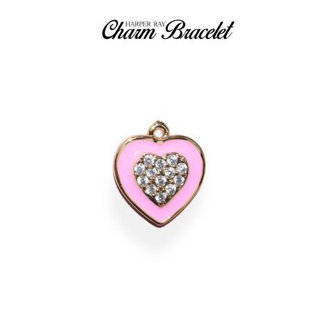 Charm Bracelet Charm - Harper's Heart