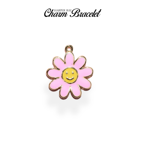 Charm Bracelet Charm - Flower Child