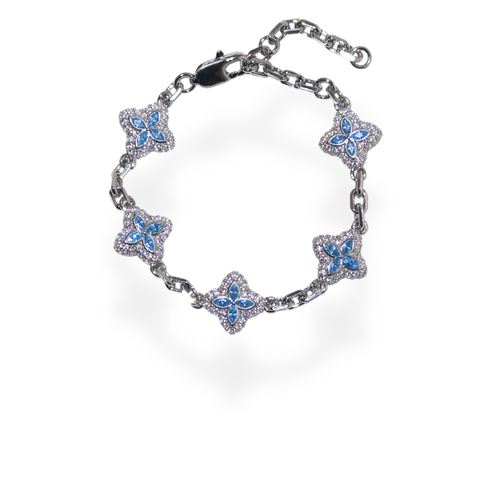 Clover Gem Bracelet