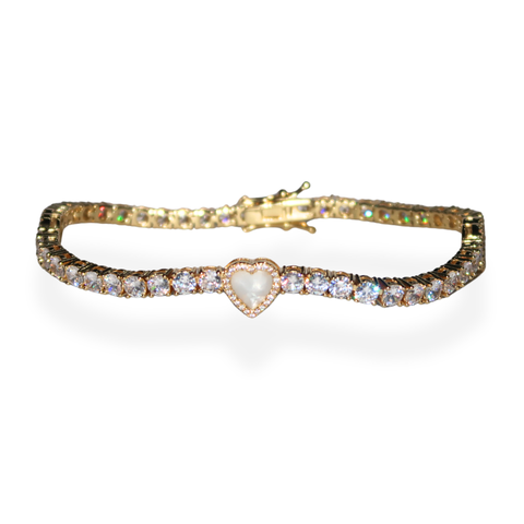 Lover Girl Tennis Anklet
