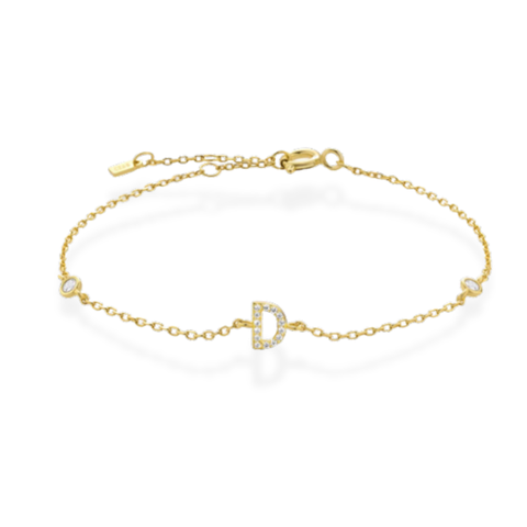 Posh Initial Bracelet