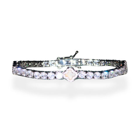 Clover Tennis Bracelet