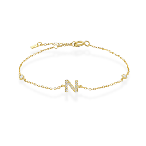 Posh Initial Bracelet