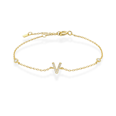 Posh Initial Bracelet