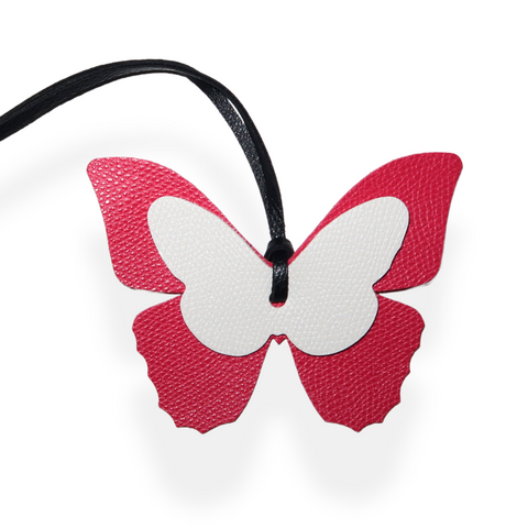 Double Butterfly Bag Charm