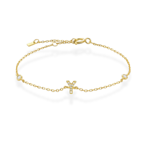 Posh Initial Bracelet