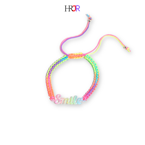 HR Junior: Neon Rainbow Sparkle Bracelet