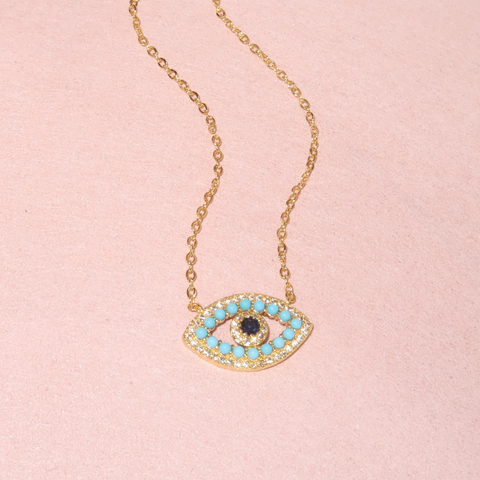 Turquiose Evil Eye
