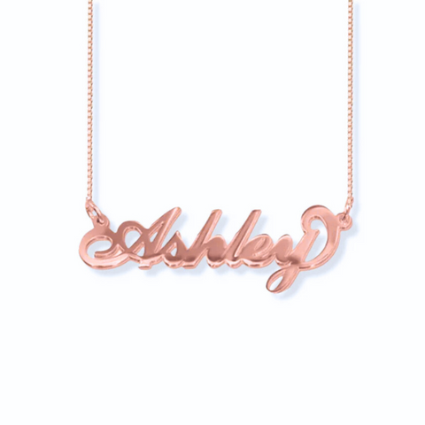 Classic Nameplate Necklace