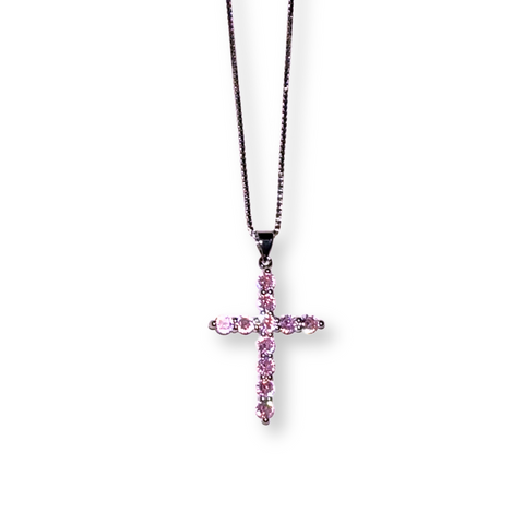 Clarity Cross Pink