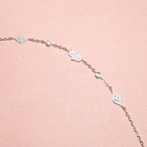 Evil Eye Hamsa Bracelet