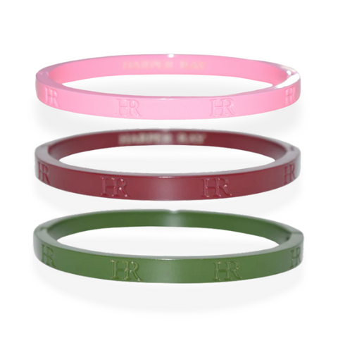 Harper Ray Monogram Bangle Vivid Gift Set