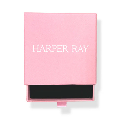 Harper Ray Monogram Bangle & Ring Rose Gold Gift Set