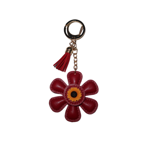 Flower Power Bag Charm