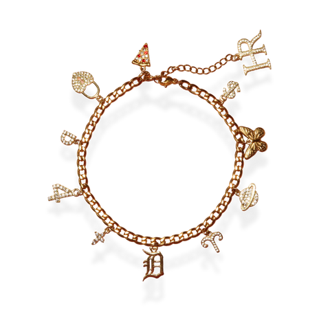 The Classic Charm Anklet Gold