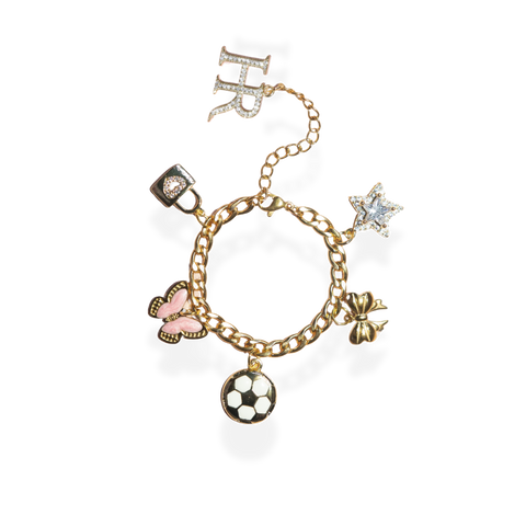 The Children's Charm Bracelet Gold