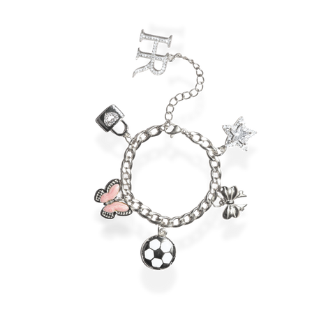 The Children's Charm Bracelet Silver