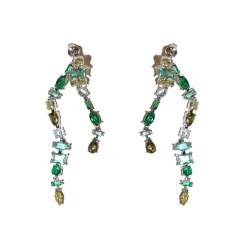 Emerald Dream Dangle Earrings