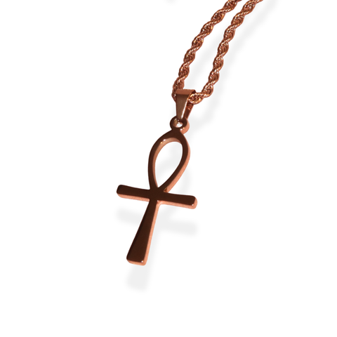 Eternal Life Ankh - Rose Gold