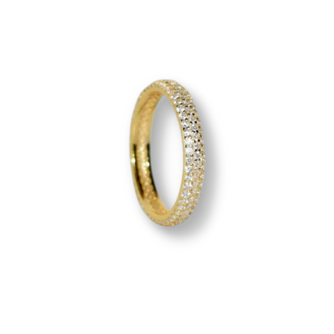 Pave Crystal Ring